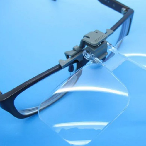 Glasses magnifier folding - magnifier,